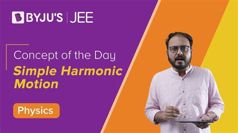 Simple Harmonic Motion Physics Jee Concept Of The Day
