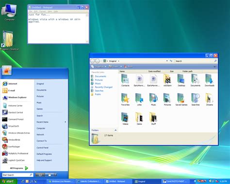 Windows Vista Ultimate Theme