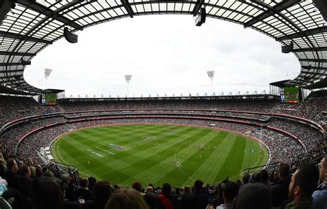 Todays Anzac Day Game Set A World Record For The Largest Crowd Since