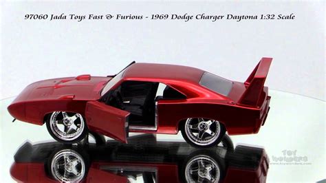 97060 Jada Toys Fast Furious 1969 Dodge Charger Daytona 132 Youtube