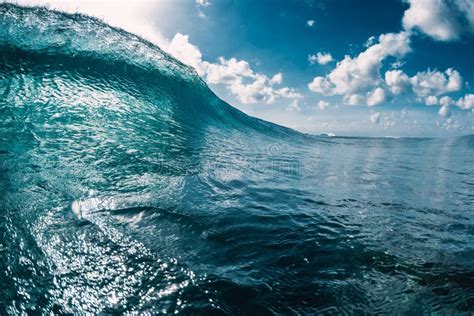 Barrel Wave In Ocean Breaking Wave Stock Photo Image Of Beautiful