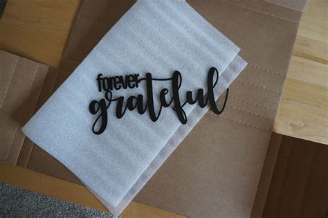 Forever Grateful Sign Metal Sign Metal Wall Art Grateful Etsy