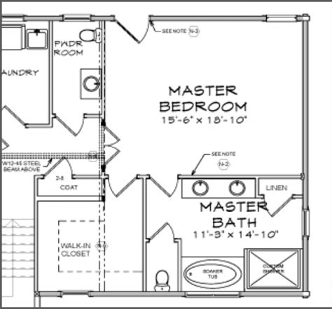 Toilets can fit into spaces as small as 30 inches (76 centimeters) wide and 54 inches (137 centimeters) long, but at least 36 inches wide and 60 inches deep is much more comfortable. Image of average master bedroom size | Bathroom remodel ...