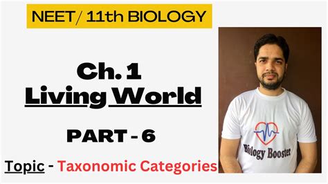 11th Class Biology Chapter 1 The Living World Part 6 NEET 2024