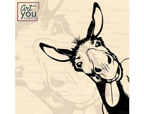 The best gifs are on giphy. Donkey Svg files for cricut Funny farm animal clipart | Etsy