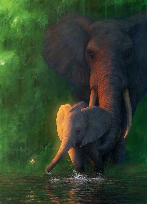 Artstation Elephants