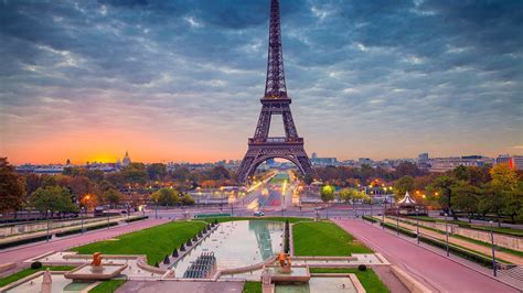 Take the time to go up into the tower and see the outstanding views over the city of paris or if heights are not for you then plenty of photo opportunities. 1920x1080 Eiffel Tower Paris Beautiful View 1080P Laptop ...