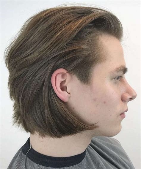 Top 20 Sexy Shoulder Length Hairstyles For Men Cool Shoulder Length