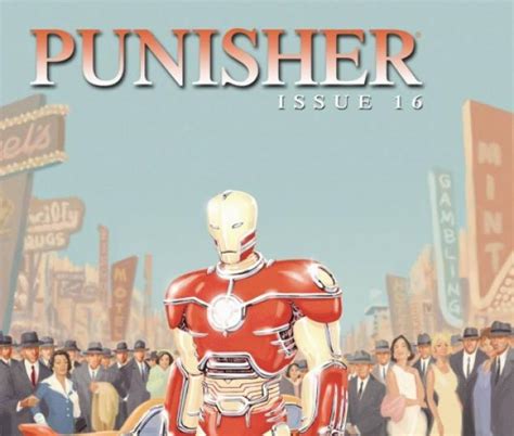 Punisher 2009 16 Iron Man By Design Variant Comic Issues Marvel