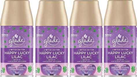 X Glade Automatic Spray Refill Ml Happy Lucky Lilac Amazon Co Uk Grocery