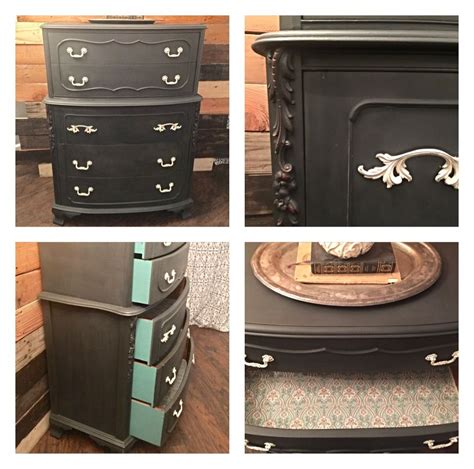 Gorgeous Upcycled Dresser I Painted This With New Rustoleum Chalked