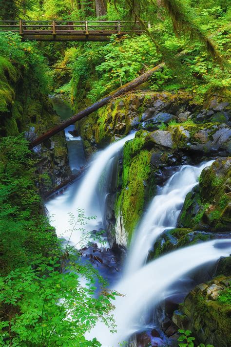 Sol Duc Falls Olympic National Park Washington Don Sullivan