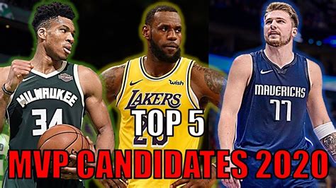 A total of 12 players received at least one vote. Top 5 NBA MVP Candidates So Far! (2020) - YouTube