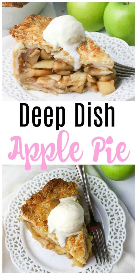 Deep Dish Apple Pie Boston Girl Bakes