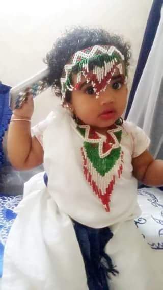 Oromo Child Oromoooromiyaaeast Africa Crochet Hats Crochet