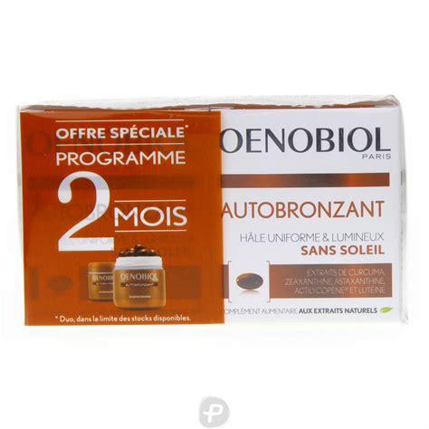 Oenobiol Autobronzant Lot De 2 Offre Spéciale Pharma360
