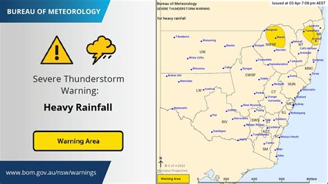 Bureau Of Meteorology New South Wales On Twitter ⚠️update Severe