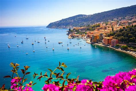 Villefranche Sur Mer In French Riviera Stock Image Image Of European