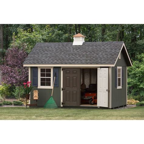 Yardcraft Products Llc 10 Ft Fairmont Garden Shed Building A Shed