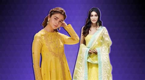 Alia Bhatt And Kriti Sanon Make Yellow The Colour Of The Season