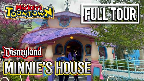 Minnies House Walkthrough Mickeys Toontown At Disneyland Youtube
