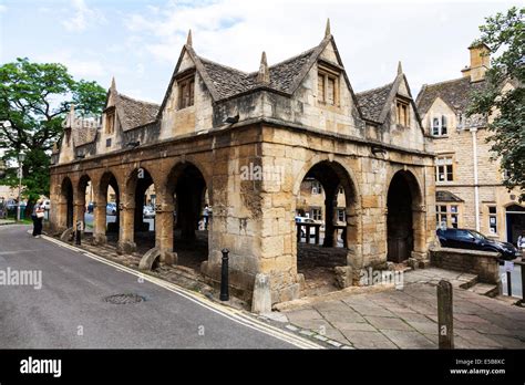 Chipping Campden Market Hall Village Cotswolds Cotswold Uk England