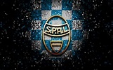 Download imagens Spal FC, glitter logotipo, Série, azul, branca, fundo ...