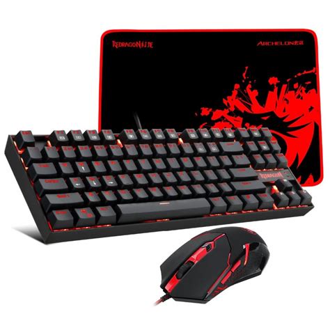 Redragon K552 Ba Gaming Combo Keyboard Mouse Pad K552 Ba