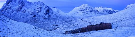 Glencoe Surrounded By Mountains Scotland Ultra Hd Desktop Background