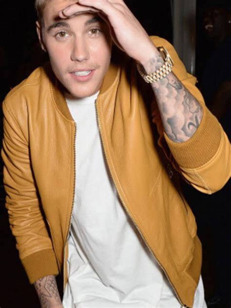 justin bieber brown leather jacket just american jackets