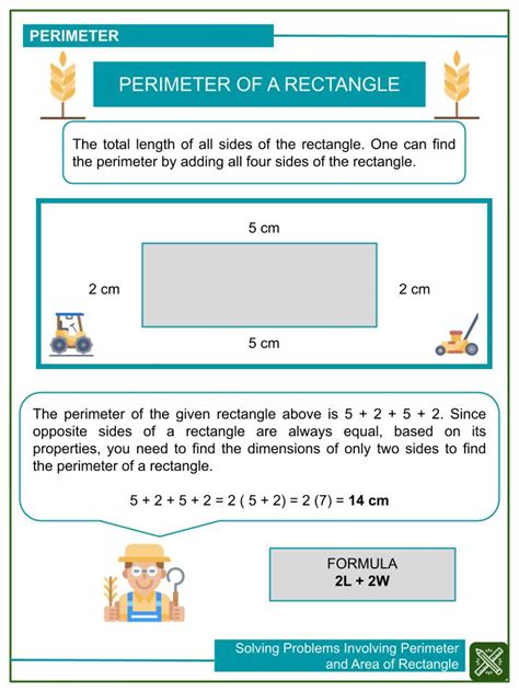 Area Of Rectangle Worksheets