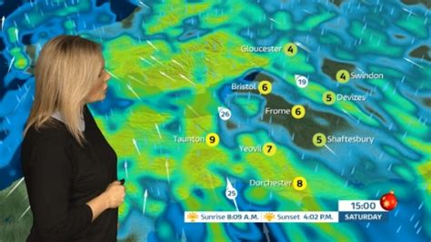 Weather Forecast Patchy Frost And Showers In The West Itv News West