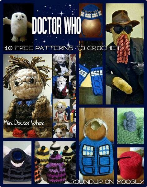 Doctor Who Crochet Allons Y With 10 Free Patterns Doctor Who