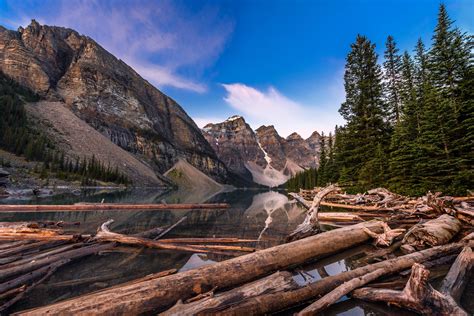 Moraine Lake Banff National Park Wallpapers Wallpaper Cave