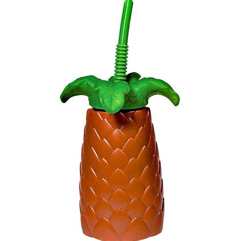 Palm Tree Cup With Straw 22oz Party City