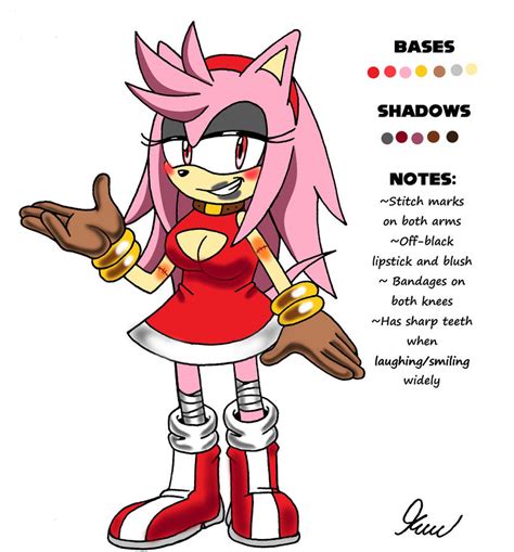 Dreamy Amy Rose Reference By Skoufidios On Deviantart