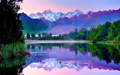 Mountain Lake Wallpapers Hd Wallpapers Pulse New Zealand Mountains