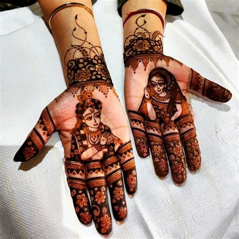 Best 20 Janmashtami Mehndi Design Mixing Images