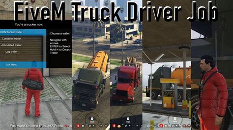 Trucker Job Ets Fivem Mods Esx Scripts Vrogue