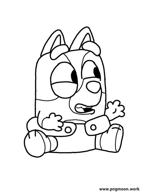Anime Gallery Bluey Coloring Pages