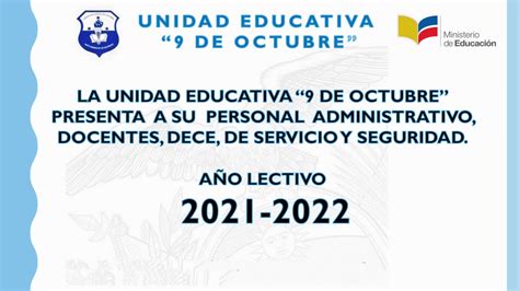 Unidad Educativa 9 De Octubre La Unidad Educativa 9 De Octubre
