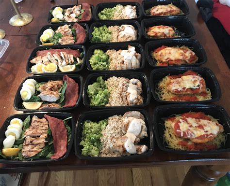 First Time Meal Prep Tried To Keep Everything Under 500 Calories Rmealprepsunday