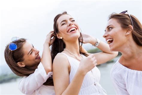 Cheerful Women Having Fun Stock Image Everypixel