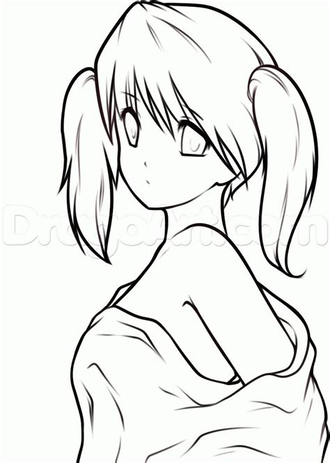 How To Draw Sexy Anime Step By Step Anime People Anime Draw