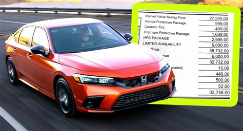 Honda Dealers 8k In Markups And Add Ons Takes All The Appeal Out Of