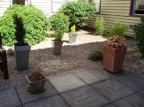 Potted Courtyard Garden Design Ideas Home Trendy
