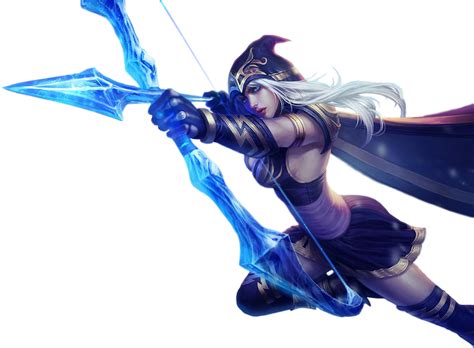 League Of Legends Render Ashe By Singularity01 On Deviantart