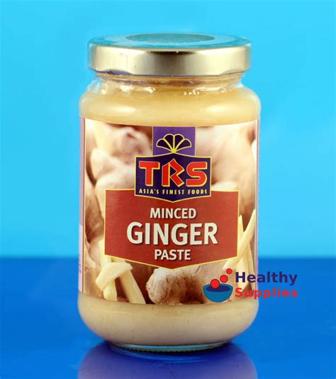 Trs Minced Ginger Paste 227g Healthy Supplies