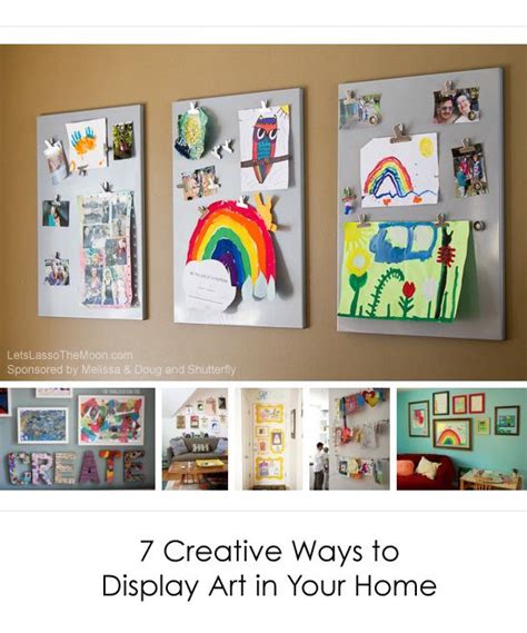7 Creative Ways To Display Kids Art In Your Home Great