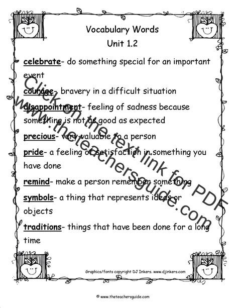 Spelling words for grade 3. Wonders Third Grade Unit One Week Two Printouts